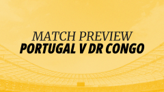 Betfair banner for World Cup clash between Portugal and DR Congo